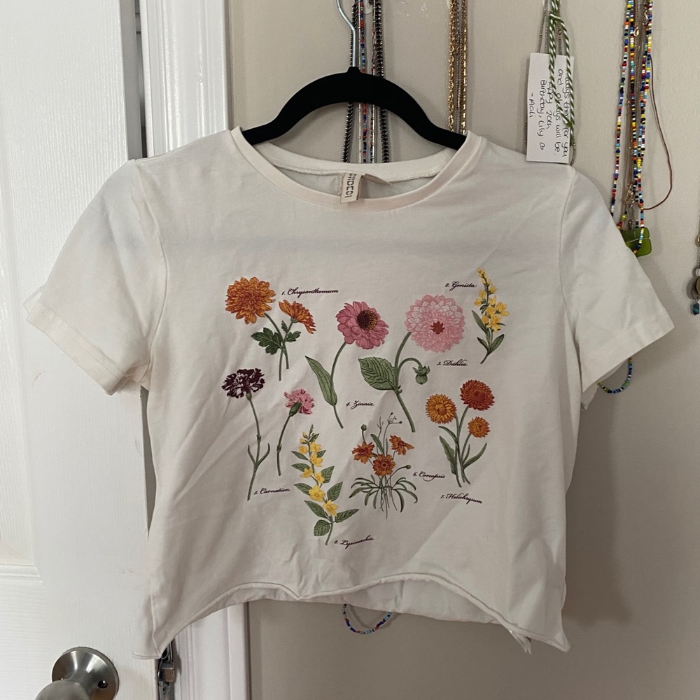 Cropped t-shirt